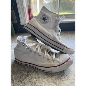 Converse Chuck Taylor All Star High Optical White 9.5W/11.5M